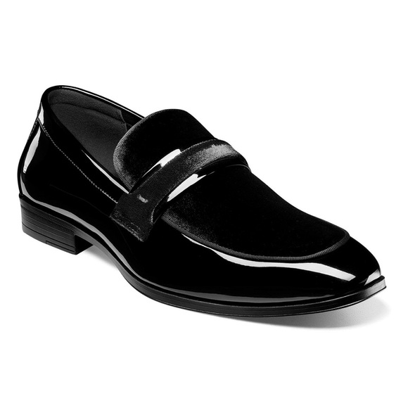 Stacy Adams Other - Stacy Adams Men's Spratley Moc Toe Saddle Slip On Loafer- Size 10.5W- Wide Width